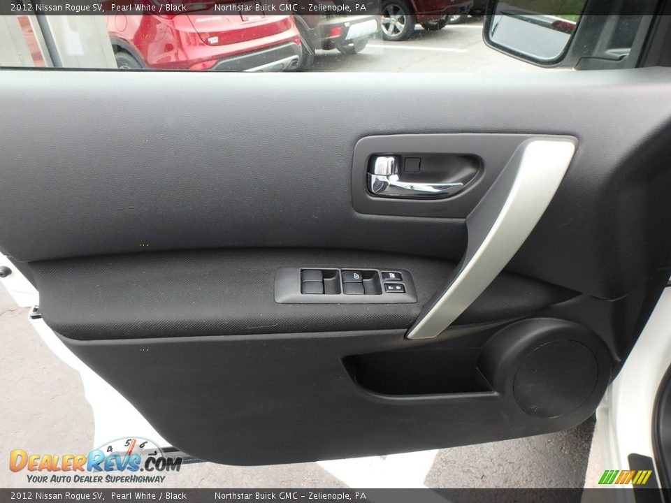 2012 Nissan Rogue SV Pearl White / Black Photo #19
