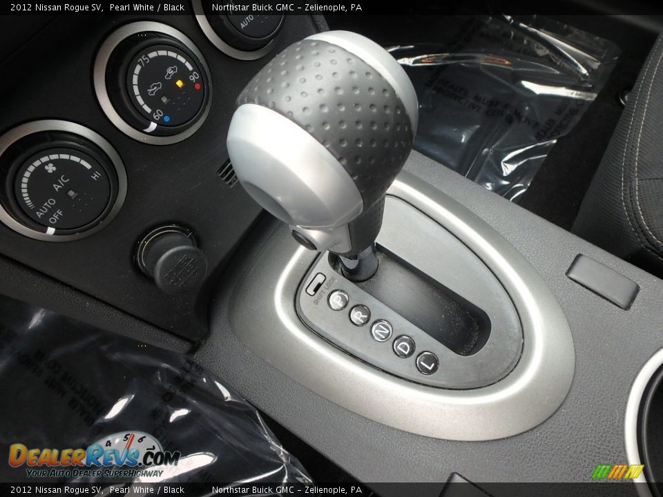 2012 Nissan Rogue SV Pearl White / Black Photo #24