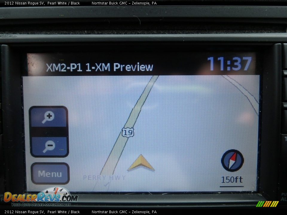 2012 Nissan Rogue SV Pearl White / Black Photo #28