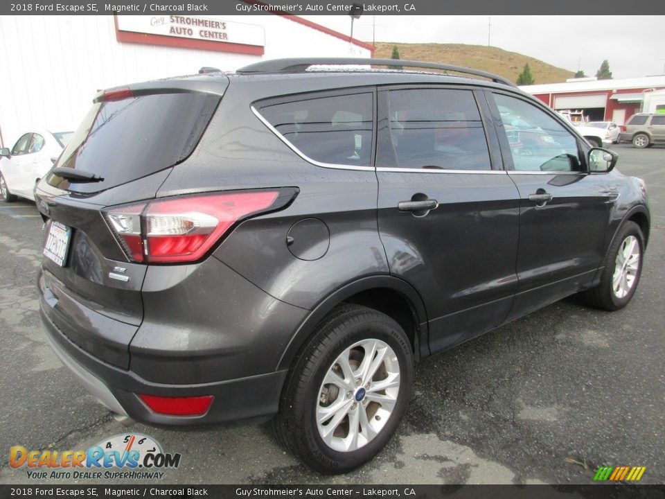 2018 Ford Escape SE Magnetic / Charcoal Black Photo #7