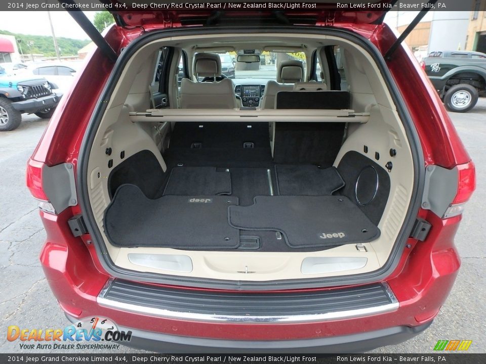 2014 Jeep Grand Cherokee Limited 4x4 Deep Cherry Red Crystal Pearl / New Zealand Black/Light Frost Photo #4