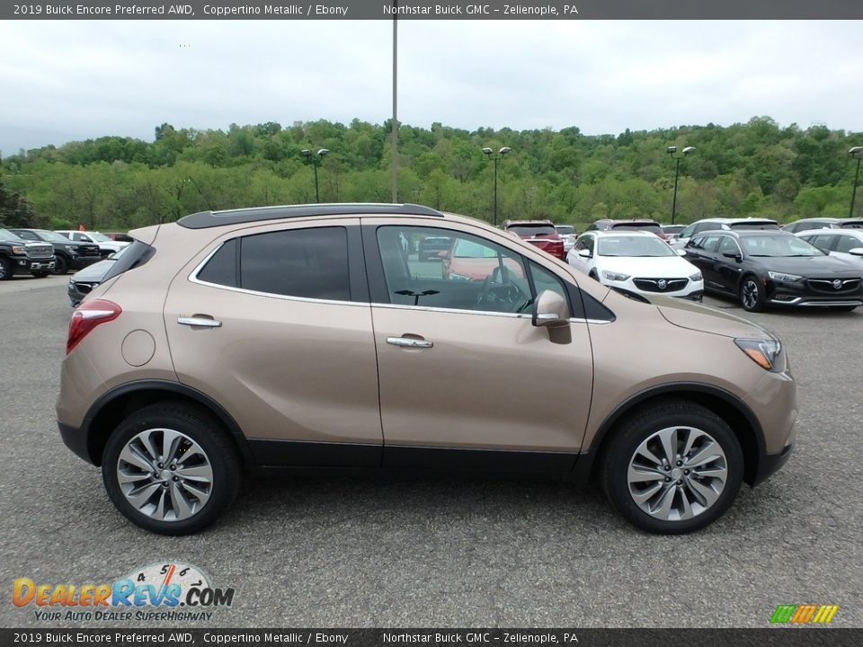 2019 Buick Encore Preferred AWD Coppertino Metallic / Ebony Photo #4