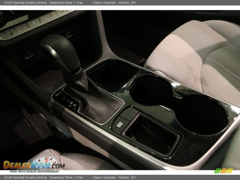 2018 Hyundai Sonata Limited Symphony Silver / Gray Photo #14