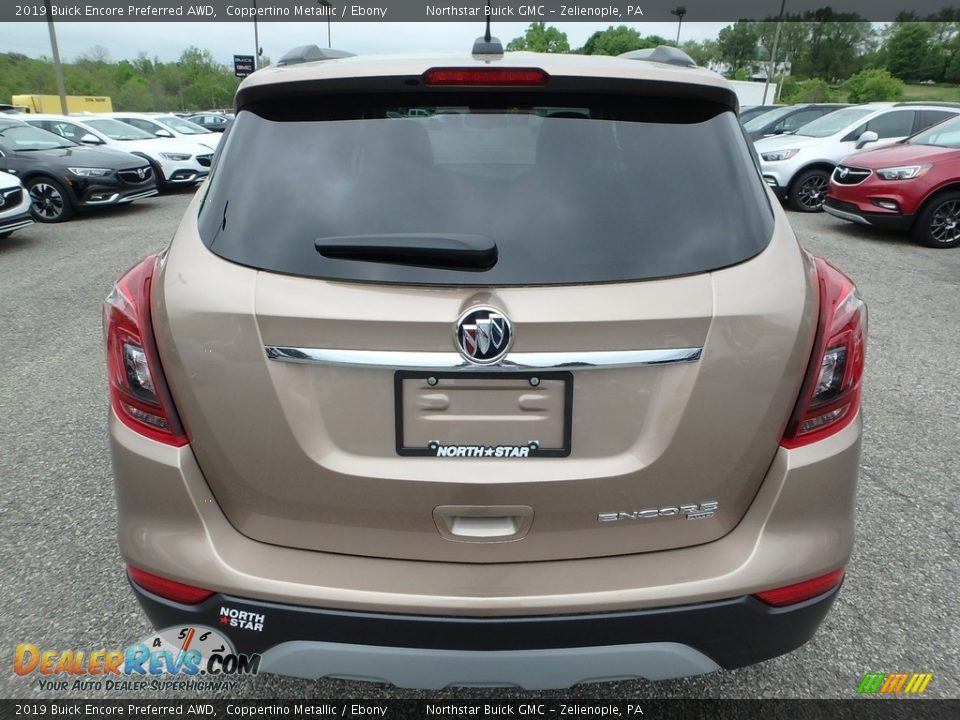 2019 Buick Encore Preferred AWD Coppertino Metallic / Ebony Photo #6