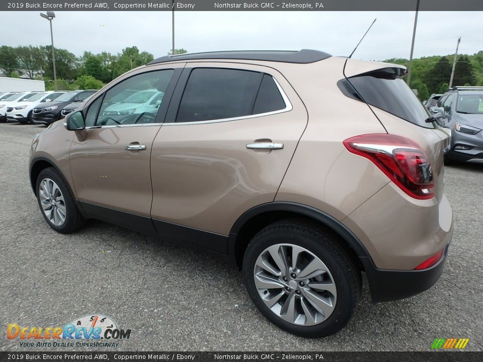 2019 Buick Encore Preferred AWD Coppertino Metallic / Ebony Photo #8