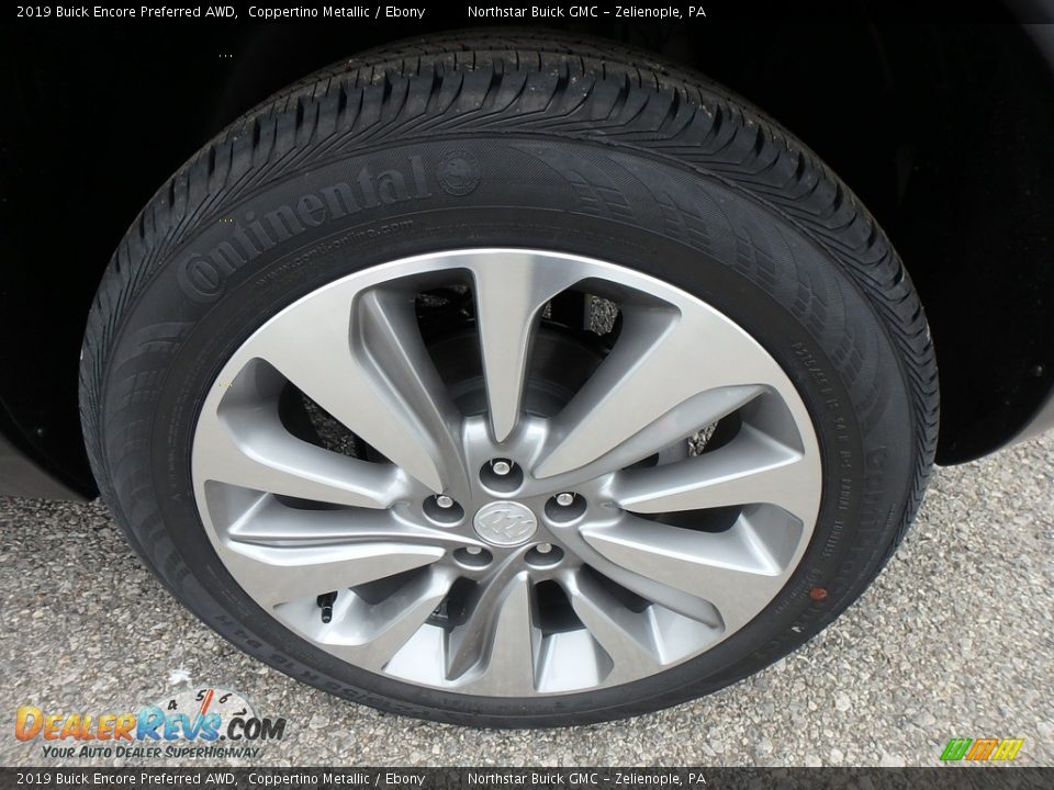 2019 Buick Encore Preferred AWD Coppertino Metallic / Ebony Photo #10