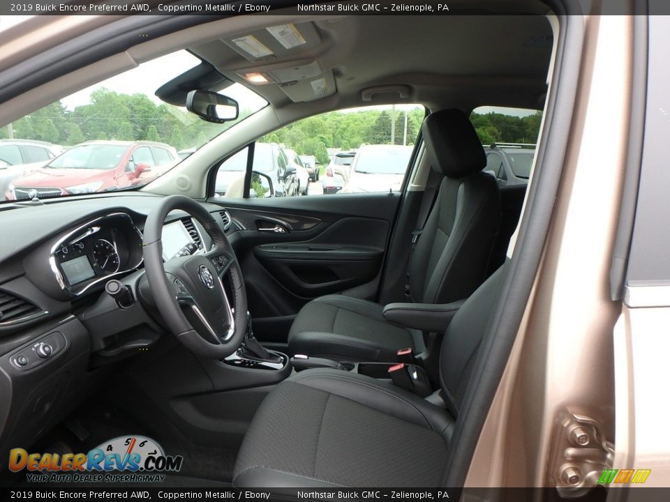 2019 Buick Encore Preferred AWD Coppertino Metallic / Ebony Photo #11