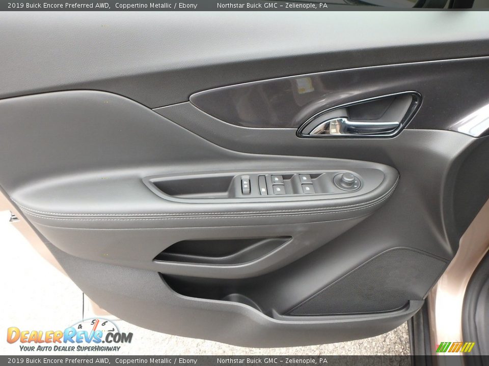 2019 Buick Encore Preferred AWD Coppertino Metallic / Ebony Photo #14