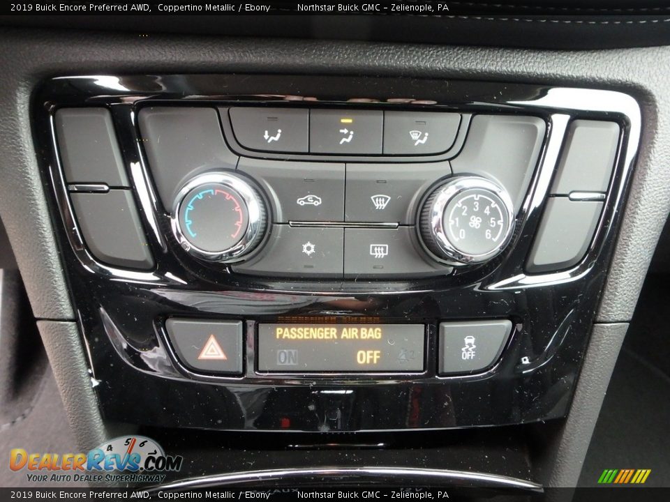 2019 Buick Encore Preferred AWD Coppertino Metallic / Ebony Photo #18