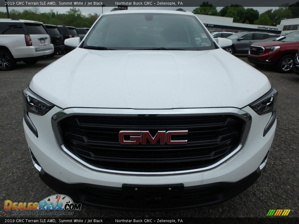 2019 GMC Terrain SLE AWD Summit White / Jet Black Photo #2