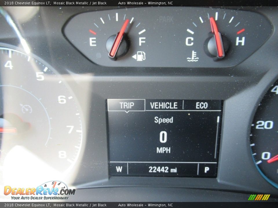 2018 Chevrolet Equinox LT Mosaic Black Metallic / Jet Black Photo #15