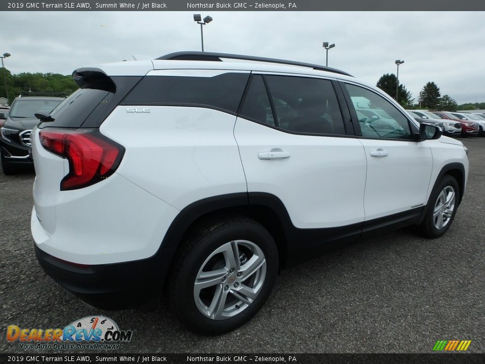 2019 GMC Terrain SLE AWD Summit White / Jet Black Photo #5