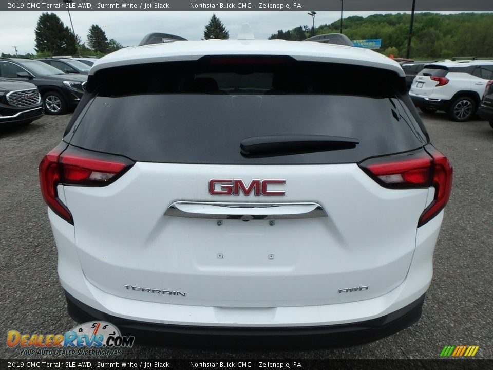 2019 GMC Terrain SLE AWD Summit White / Jet Black Photo #6