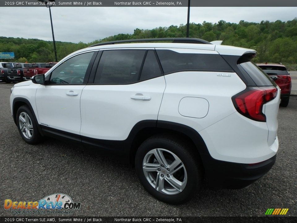 2019 GMC Terrain SLE AWD Summit White / Jet Black Photo #8