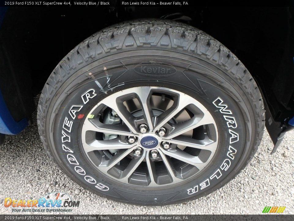 2019 Ford F150 XLT SuperCrew 4x4 Velocity Blue / Black Photo #9