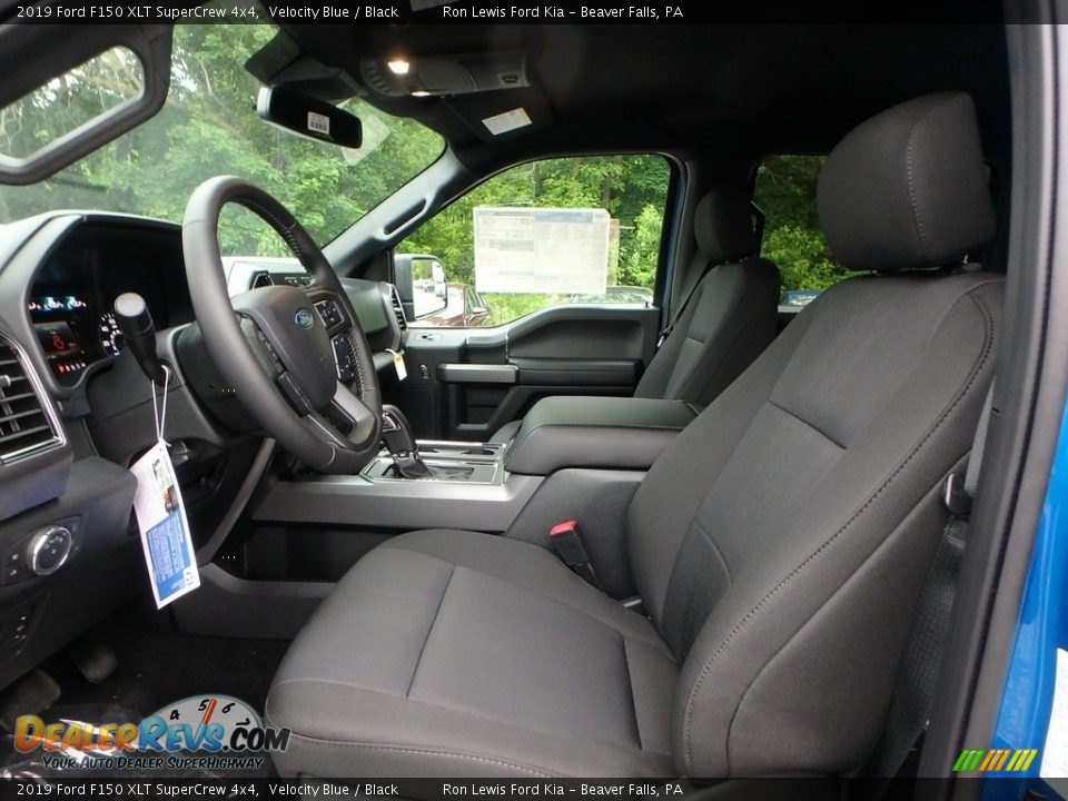 2019 Ford F150 XLT SuperCrew 4x4 Velocity Blue / Black Photo #10