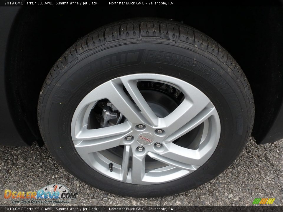 2019 GMC Terrain SLE AWD Summit White / Jet Black Photo #10