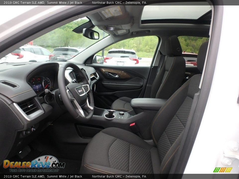 2019 GMC Terrain SLE AWD Summit White / Jet Black Photo #11