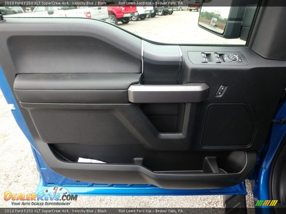 2019 Ford F150 XLT SuperCrew 4x4 Velocity Blue / Black Photo #14