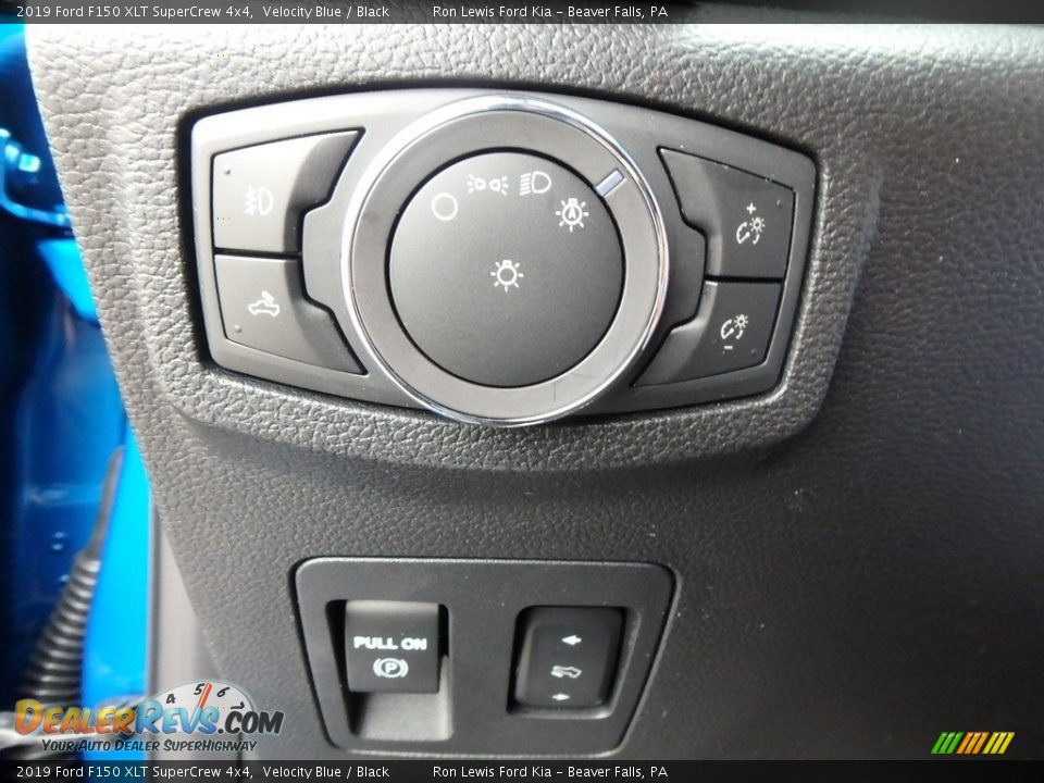 2019 Ford F150 XLT SuperCrew 4x4 Velocity Blue / Black Photo #16
