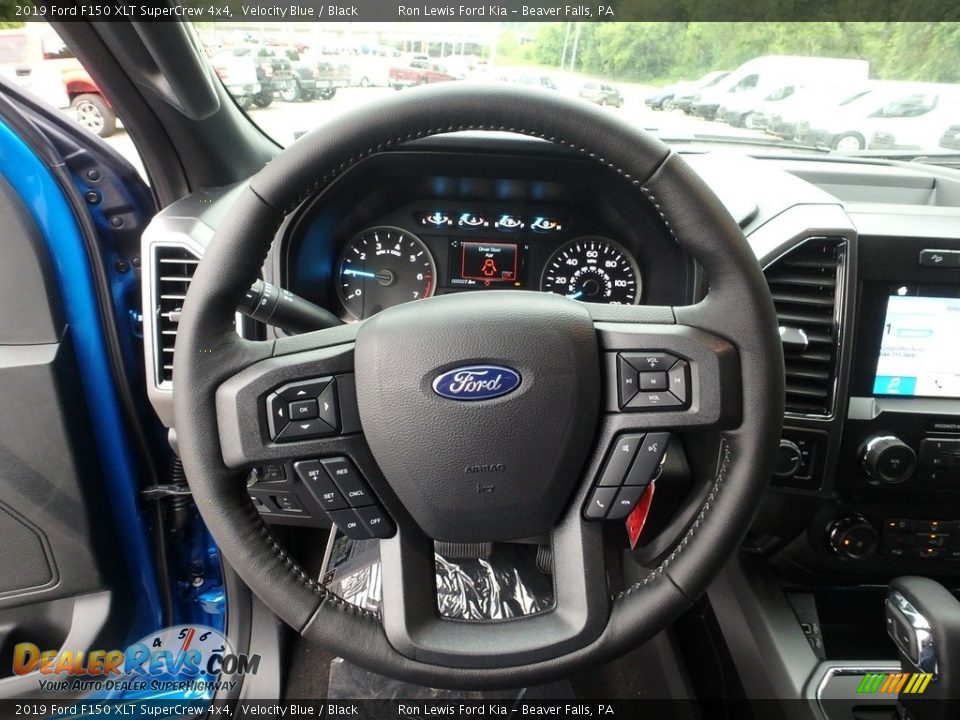 2019 Ford F150 XLT SuperCrew 4x4 Velocity Blue / Black Photo #17