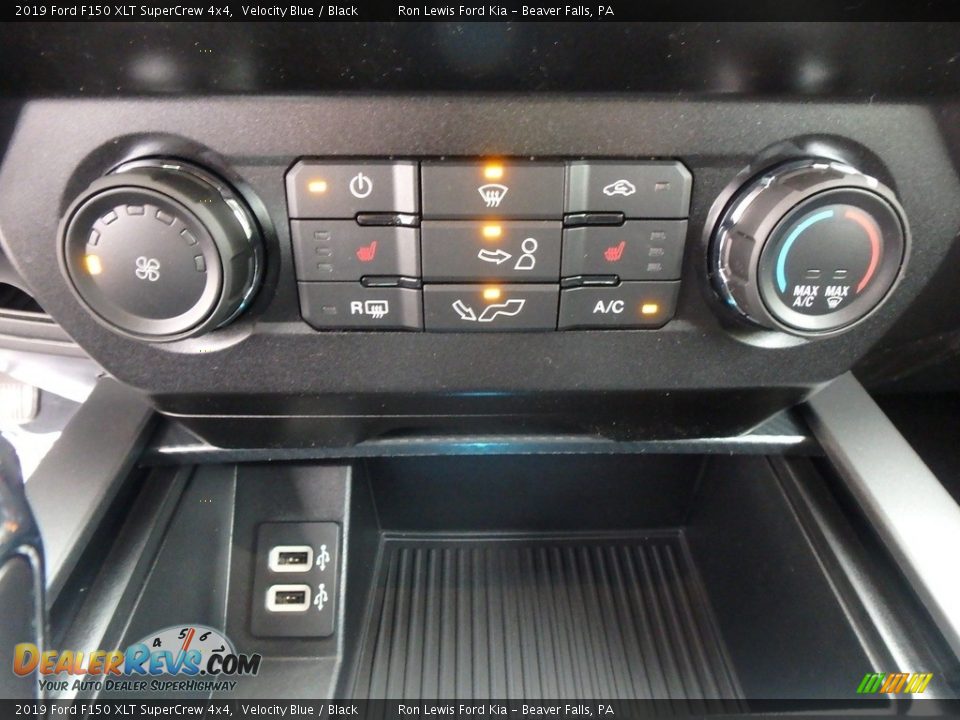 2019 Ford F150 XLT SuperCrew 4x4 Velocity Blue / Black Photo #19