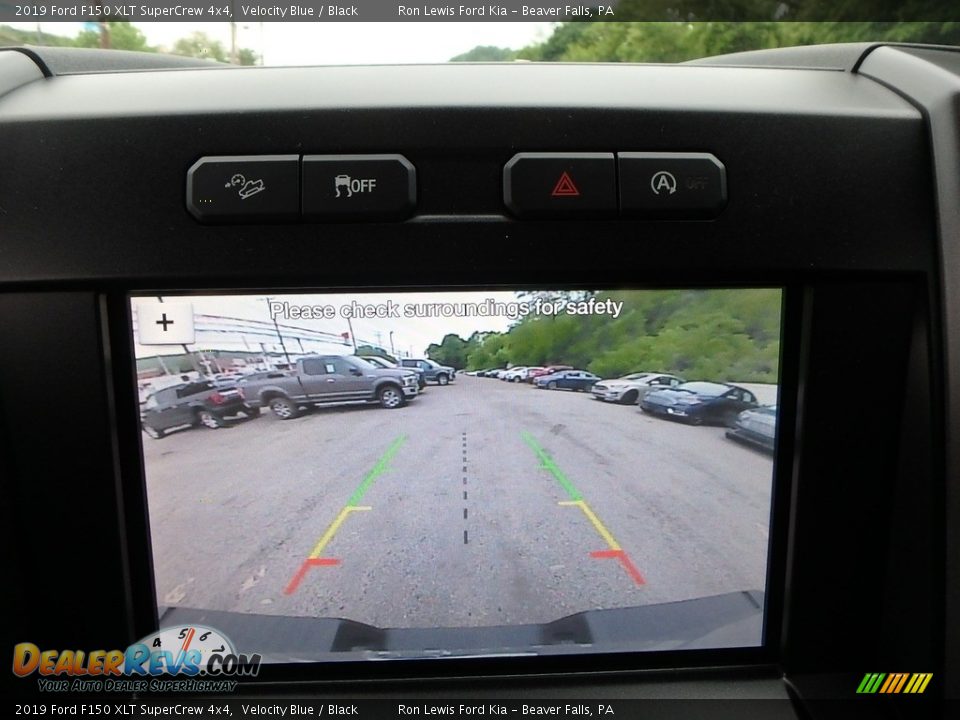 2019 Ford F150 XLT SuperCrew 4x4 Velocity Blue / Black Photo #20