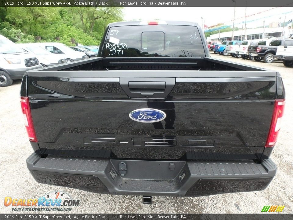 2019 Ford F150 XLT SuperCrew 4x4 Agate Black / Black Photo #3