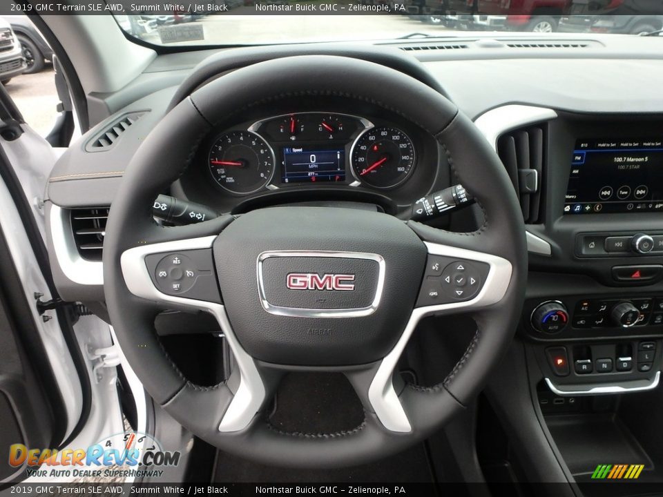 2019 GMC Terrain SLE AWD Steering Wheel Photo #18