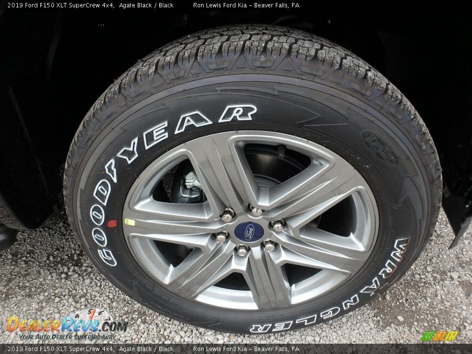 2019 Ford F150 XLT SuperCrew 4x4 Agate Black / Black Photo #9