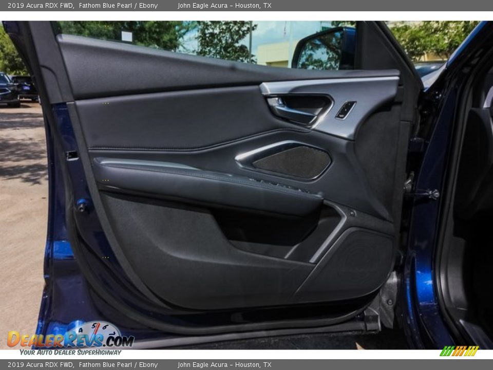 2019 Acura RDX FWD Fathom Blue Pearl / Ebony Photo #15