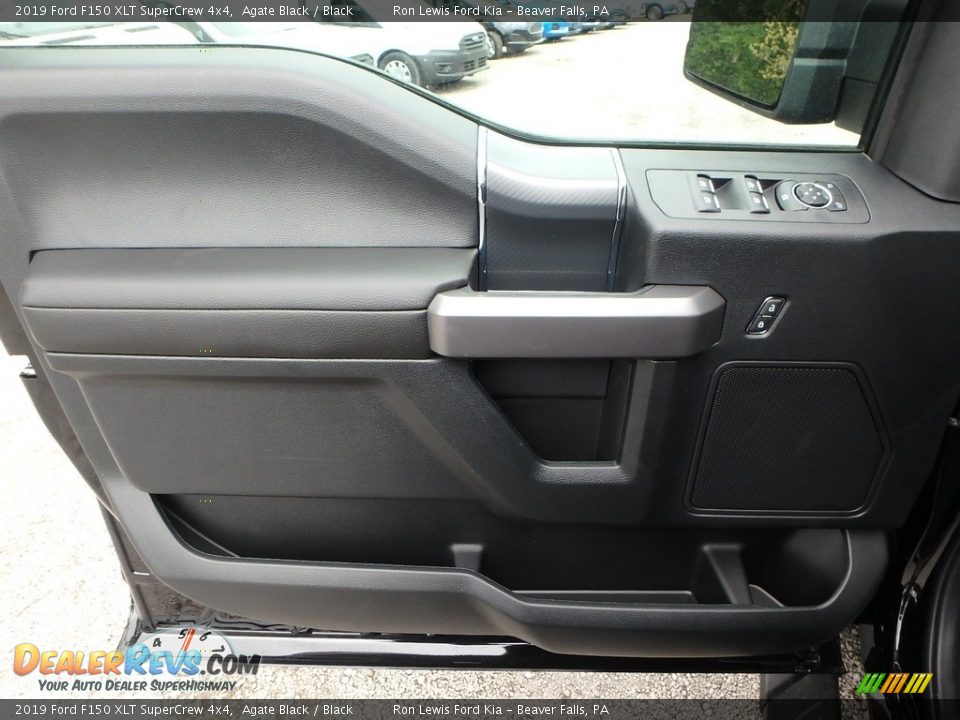 2019 Ford F150 XLT SuperCrew 4x4 Agate Black / Black Photo #14