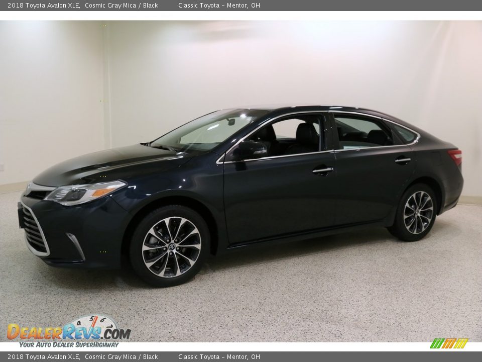 2018 Toyota Avalon XLE Cosmic Gray Mica / Black Photo #3