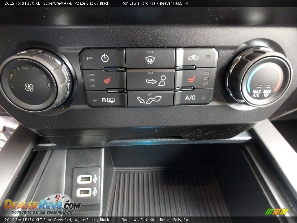 2019 Ford F150 XLT SuperCrew 4x4 Agate Black / Black Photo #17