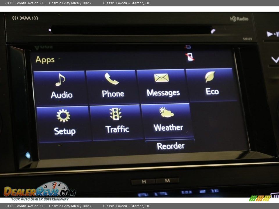 2018 Toyota Avalon XLE Cosmic Gray Mica / Black Photo #11