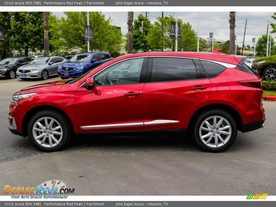 2019 Acura RDX FWD Performance Red Pearl / Parchment Photo #3