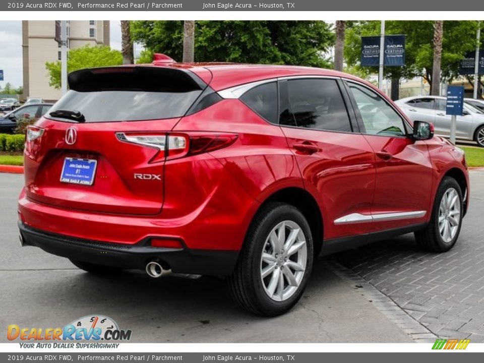 2019 Acura RDX FWD Performance Red Pearl / Parchment Photo #6
