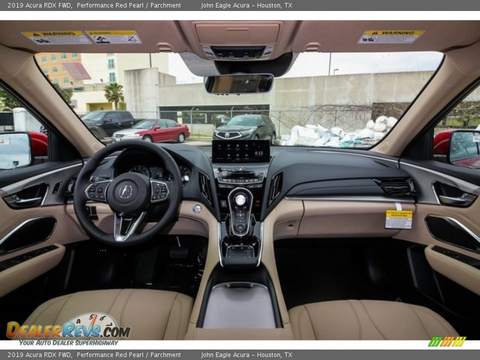2019 Acura RDX FWD Performance Red Pearl / Parchment Photo #8