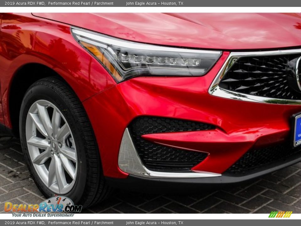 2019 Acura RDX FWD Performance Red Pearl / Parchment Photo #9
