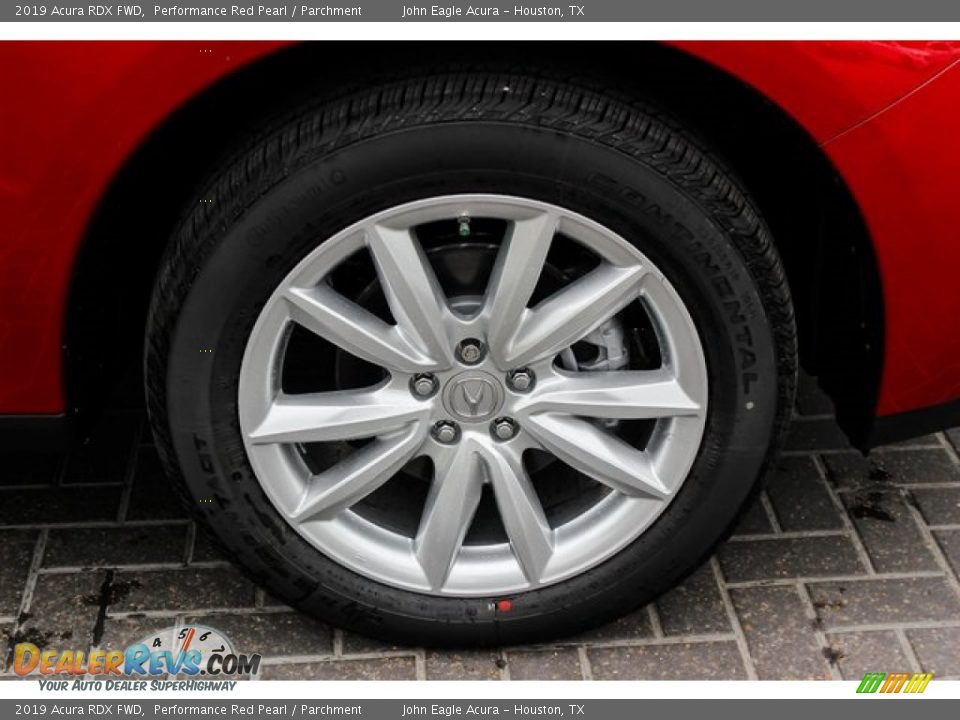 2019 Acura RDX FWD Performance Red Pearl / Parchment Photo #10