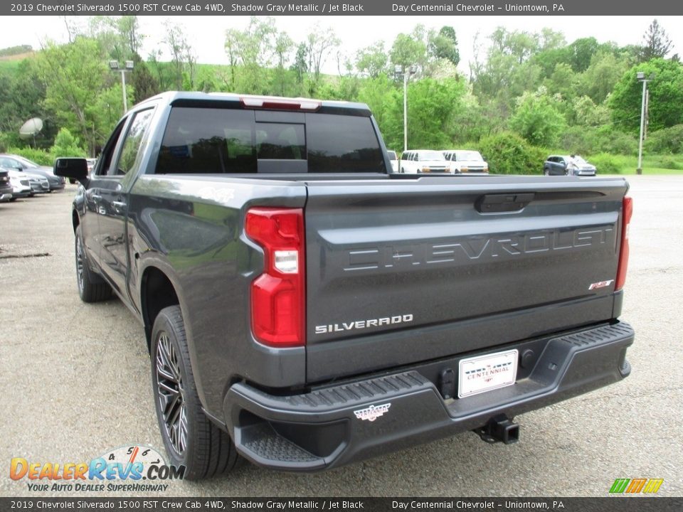 2019 Chevrolet Silverado 1500 RST Crew Cab 4WD Shadow Gray Metallic / Jet Black Photo #3