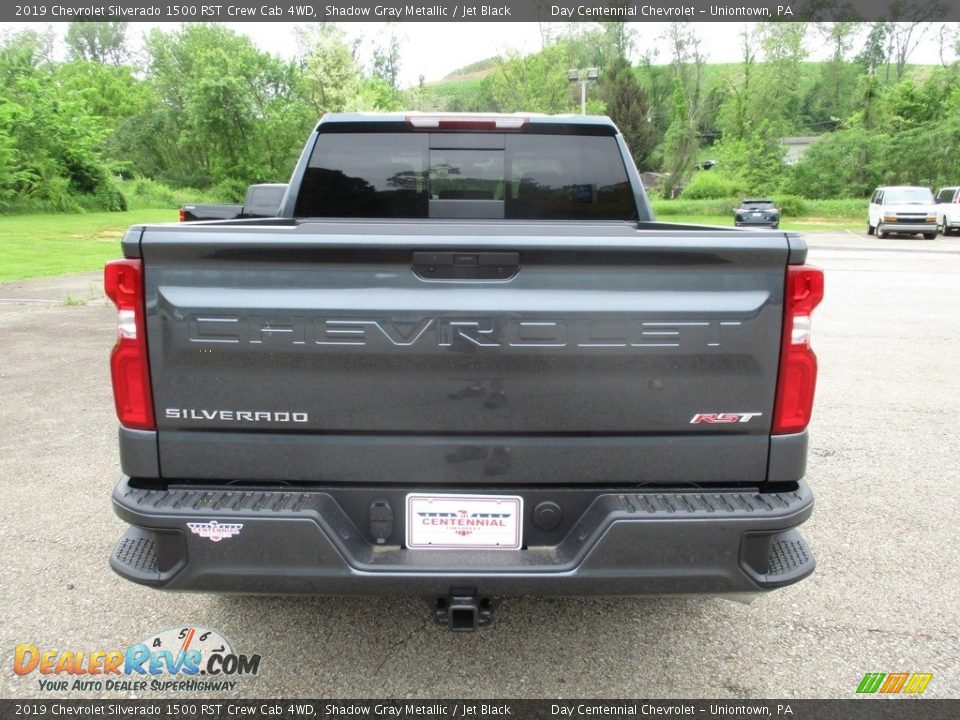 2019 Chevrolet Silverado 1500 RST Crew Cab 4WD Shadow Gray Metallic / Jet Black Photo #4