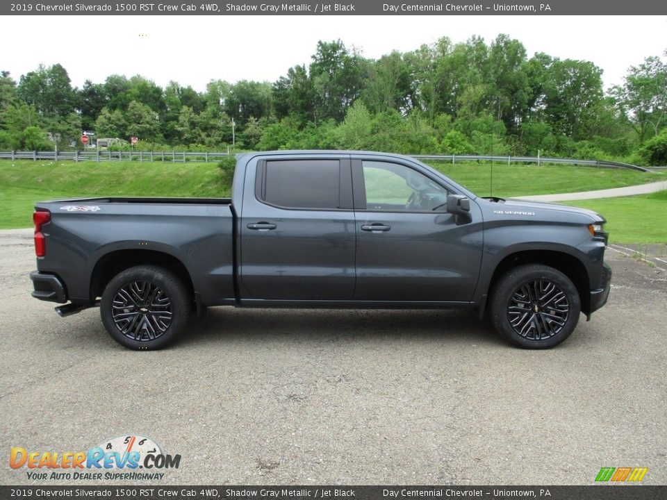 Shadow Gray Metallic 2019 Chevrolet Silverado 1500 RST Crew Cab 4WD Photo #6