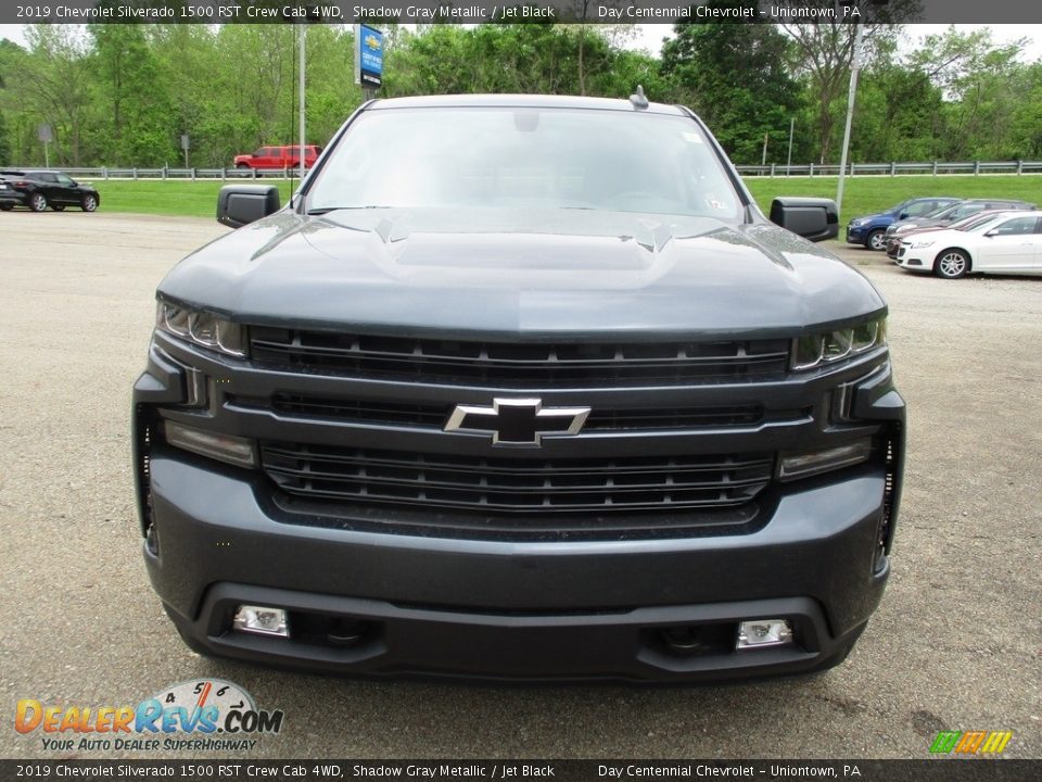 2019 Chevrolet Silverado 1500 RST Crew Cab 4WD Shadow Gray Metallic / Jet Black Photo #8