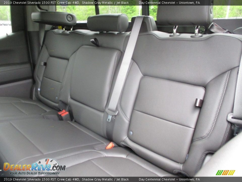 Rear Seat of 2019 Chevrolet Silverado 1500 RST Crew Cab 4WD Photo #14