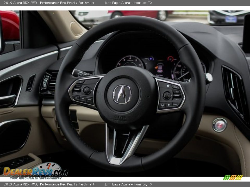 2019 Acura RDX FWD Performance Red Pearl / Parchment Photo #29