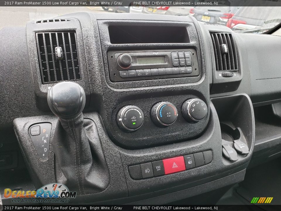 2017 Ram ProMaster 1500 Low Roof Cargo Van Bright White / Gray Photo #5