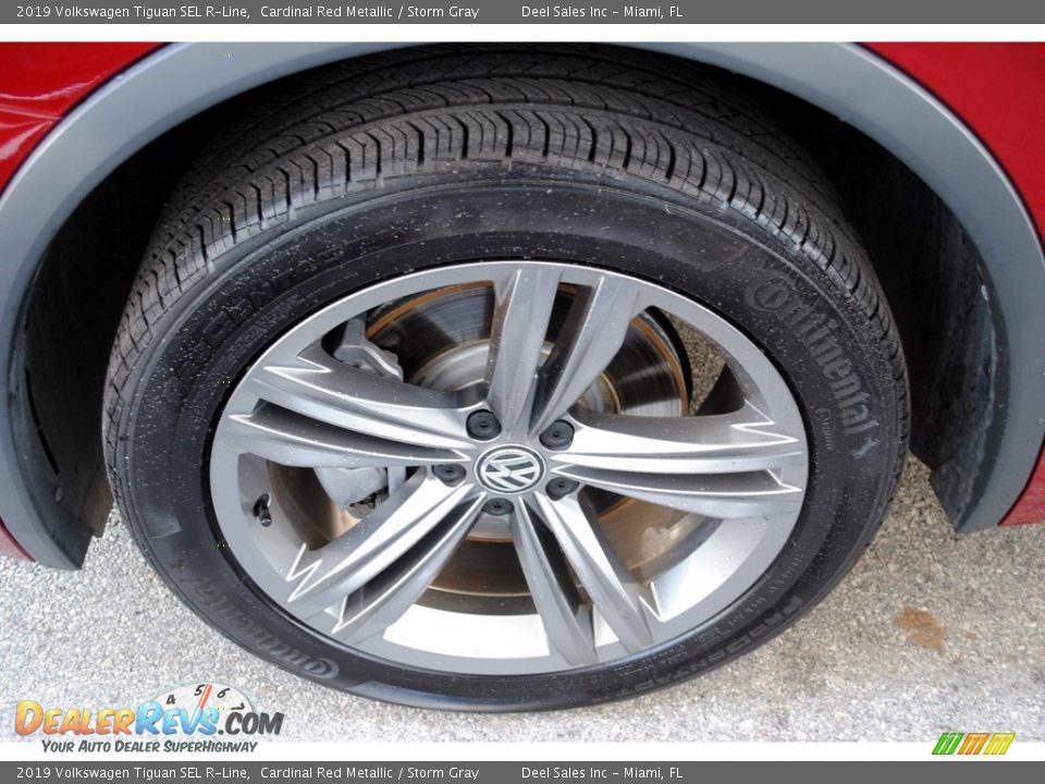 2019 Volkswagen Tiguan SEL R-Line Wheel Photo #10