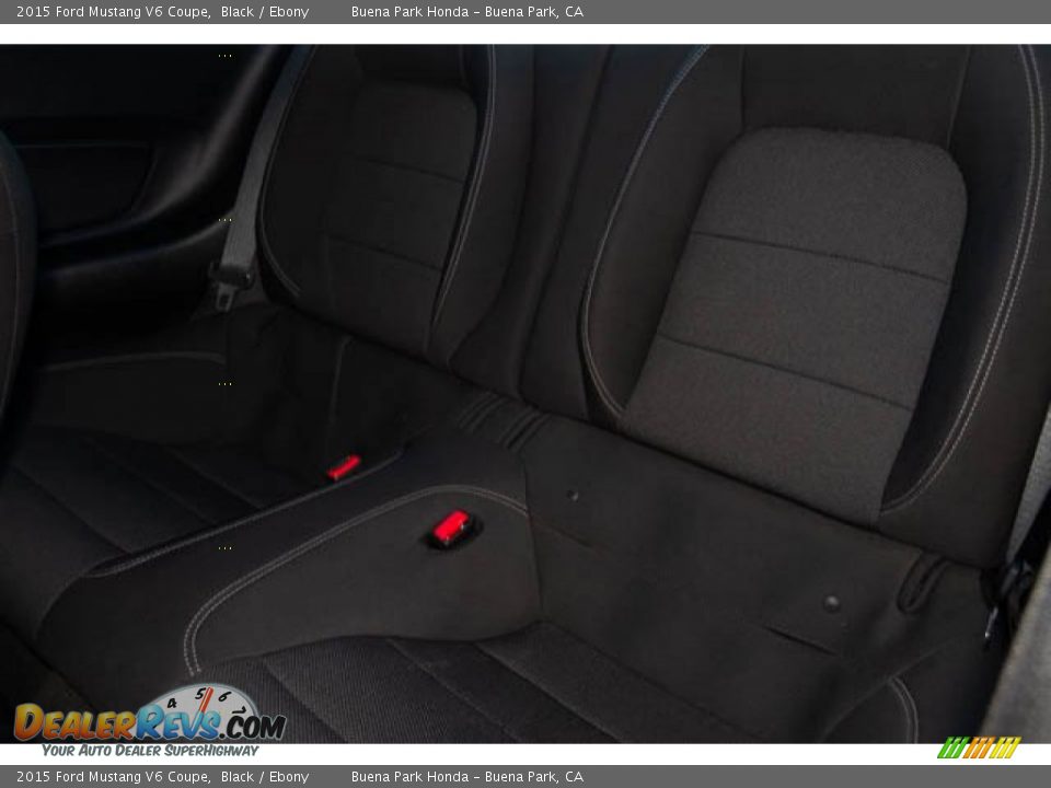 2015 Ford Mustang V6 Coupe Black / Ebony Photo #4