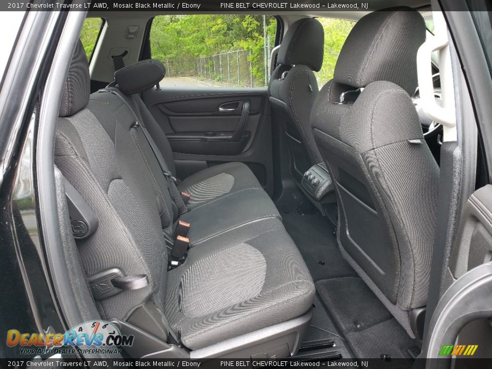 2017 Chevrolet Traverse LT AWD Mosaic Black Metallic / Ebony Photo #12